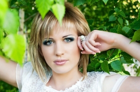 Katerina from Zaporozhye, 36 years, with blue eyes, dark brown hair, Christian, Secretary. #5