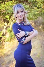 Valentina from Nikolaev, 36 years, with green eyes, blonde hair, Christian, hairdresser stylist. #1