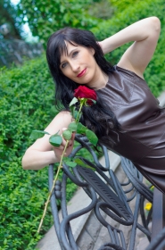 Oksana from Kiev, 41 years, with green eyes, black hair, Christian, visagiste. #7