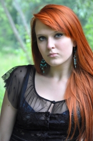Anna from Sumy, 25 years, with blue eyes, red hair, Christian, bartender. #22