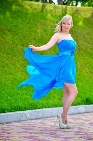 Olesya from Dobrozhanovka, 39 years, with blue eyes, blonde hair, Christian, manager. #5