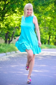 Olesya from Dobrozhanovka, 39 years, with blue eyes, blonde hair, Christian, manager. #6