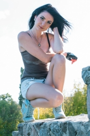 Ekaterina from Poltava, 33 years, with brown eyes, black hair. #5