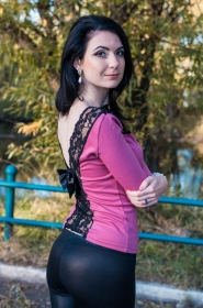 Ekaterina from Poltava, 33 years, with brown eyes, black hair. #9