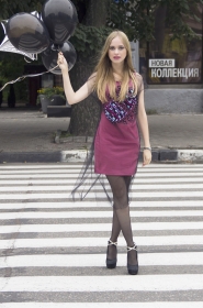 Viktoria from Kharkov, 28 years, with grey eyes, blonde hair, Christian, fashion blogger. #7