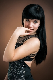 Alesya from slavyansk, 31 years, with blue eyes, black hair, Christian, beautician. #2