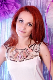 Elena from Chuguev, 40 years, with grey eyes, red hair, Christian, Manicure Master. #10
