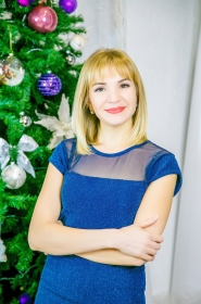 Lilia from Poltava, 40 years, with green eyes, blonde hair, Christian, Sales manager. #1
