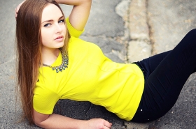 Daria from Nikolaev, 27 years, with grey eyes, light brown hair, Christian, Student. #9