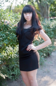 Viktoria from Melitopol, 27 years, with hazel eyes, black hair, Christian. #9