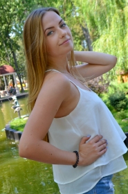 Olga from Kharkov, 26 years, with grey eyes, blonde hair, Christian, student. #4