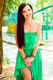 Liliana from Melitopol, 31 years, with blue eyes, dark brown hair, Christian, Fitness trainer. #3