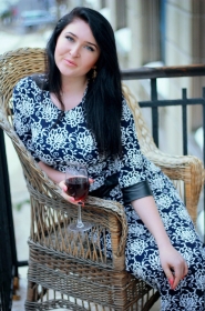Ulyana from Uman, 36 years, with brown eyes, black hair, Christian, social worker. #4