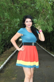 Ulyana from Uman, 36 years, with brown eyes, black hair, Christian, social worker. #6