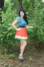 Ulyana from Uman, 36 years, with brown eyes, black hair, Christian, social worker. #8