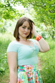 Vera from Kharkov, 29 years, with green eyes, light brown hair, Christian, engineer. #10
