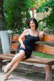 Alla from Kherson, 42 years, with blue eyes, dark brown hair, Christian, librarian. #5