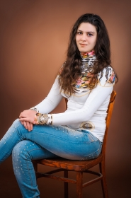 Daria from slavyansk, 33 years, with brown eyes, dark brown hair, Christian, accountant. #4