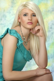 Anna from Dnepropetrovsk, 32 years, with blue eyes, blonde hair, Christian, hostess in a restaurant. #9