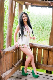 Maria from Kherson, 29 years, with blue eyes, black hair, Christian, Fitness Instructor. #1