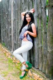 Maria from Kherson, 29 years, with blue eyes, black hair, Christian, Fitness Instructor. #4