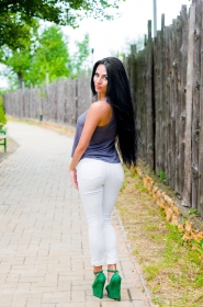 Maria from Kherson, 29 years, with blue eyes, black hair, Christian, Fitness Instructor. #5