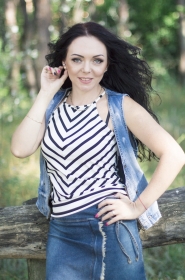 Yulia from Poltava, 43 years, with blue eyes, dark brown hair, Christian, Economist. #9
