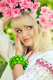 Elena from Cherkassy, 30 years, with blue eyes, blonde hair, Christian, Hairdresser stylist. #2