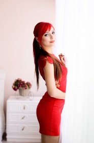 Evgeniya from Kharkov, 27 years, with brown eyes, red hair, Christian, pharmacist. #1