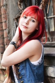 Evgeniya from Kharkov, 27 years, with brown eyes, red hair, Christian, pharmacist. #6