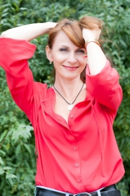 Elena from Kremenchug, 41 years, with green eyes, light brown hair, Christian, fitness trainer. #1