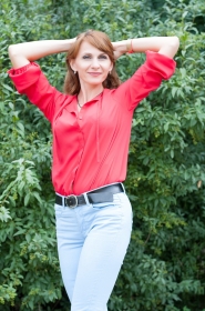 Elena from Kremenchug, 41 years, with green eyes, light brown hair, Christian, fitness trainer. #3