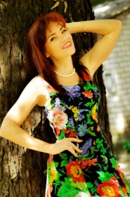Tatyana from Kharkov, 60 years, with green eyes, red hair, Christian, manager. #1