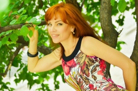 Tatyana from Kharkov, 60 years, with green eyes, red hair, Christian, manager. #8