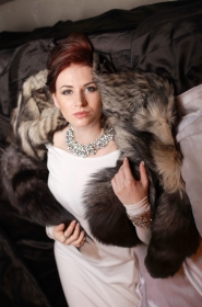 Tatiana from Kharkov, 32 years, with grey eyes, red hair, Christian, Veterinarian. #6