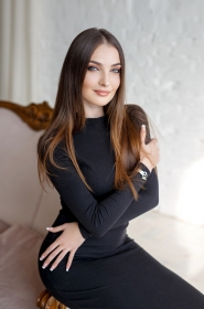 Yana from Zaporozhie, 28 years, with blue eyes, dark brown hair, Christian, volunteer. #13