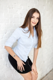 Yana from Zaporozhie, 28 years, with blue eyes, dark brown hair, Christian, volunteer. #14
