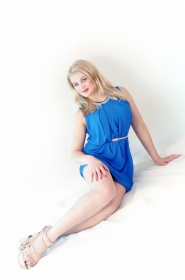 Marina from Kharkov, 29 years, with green eyes, blonde hair, Christian, student. #1