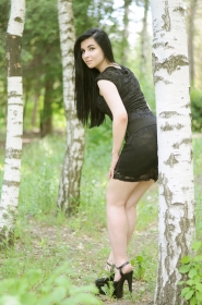 Maria from Kharkov, 32 years, with brown eyes, black hair, Christian, hostess. #3