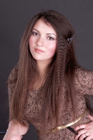 Oksana from Lutsk, 29 years, with brown eyes, dark brown hair, Christian, student. #7
