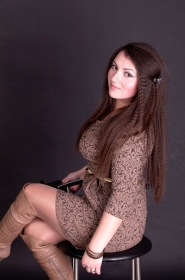 Oksana from Lutsk, 29 years, with brown eyes, dark brown hair, Christian, student. #8