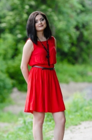 Oksana from Poltava, 30 years, with brown eyes, dark brown hair, none, student. #8