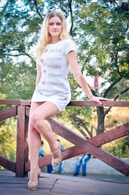 Kseniya from Odessa, 37 years, with grey eyes, blonde hair, Christian, Psychologist. #4