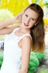 Katya from Kremenchyk, 25 years, with blue eyes, light brown hair, Christian, bookkeeper. #12