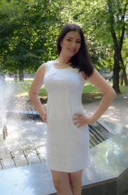 Elena from Poltava, 36 years, with brown eyes, dark brown hair, Christian, unemployed. #4