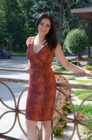 Elena from Poltava, 36 years, with brown eyes, dark brown hair, Christian, unemployed. #5
