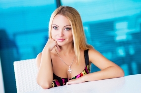 Julia from Dnepropetrovsk, 46 years, with green eyes, blonde hair, Christian, accountant. #12