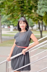 Svetlana from Poltava, 49 years, with blue eyes, black hair, Catholic, Doctor-cosmetologist. #1