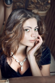 Katherina from Zaporozhye, 30 years, with green eyes, dark brown hair, Christian, dancer. #11