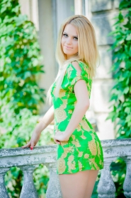 Kseniya from Odessa, 31 years, with green eyes, blonde hair, Christian, chemical engineer. #10